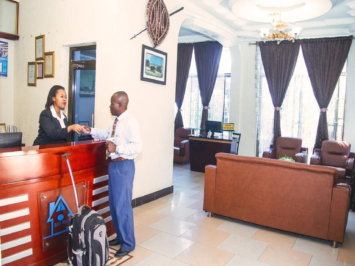 Best Point Hotel Dar es Salaam Bagian luar foto